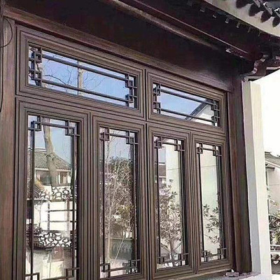 联创门窗_山西仿古断桥铝门窗加工厂家_山西中式铝门窗网站